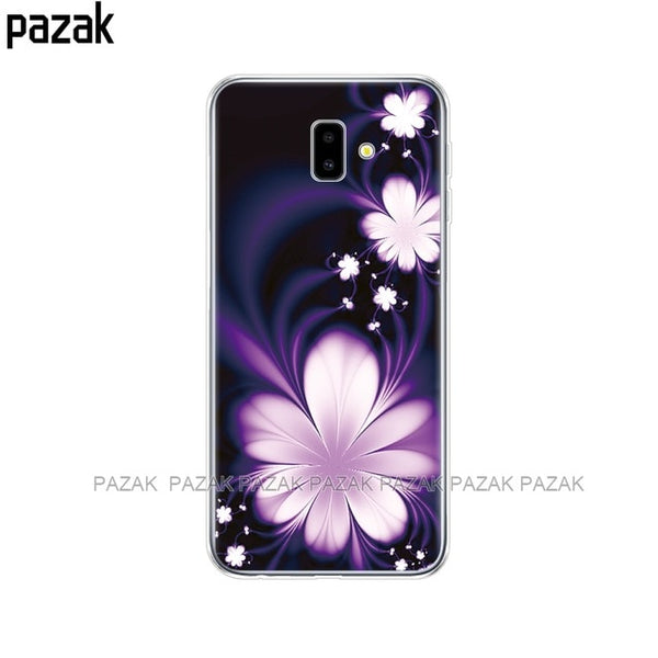 case For Samsung J6 Plus Soft TPU Print Cover For Samsung Galaxy J6Plus 2018 J6+ J 6 Plus J610 J610F Cases Silicone Phone Capas