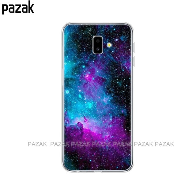 case For Samsung J6 Plus Soft TPU Print Cover For Samsung Galaxy J6Plus 2018 J6+ J 6 Plus J610 J610F Cases Silicone Phone Capas