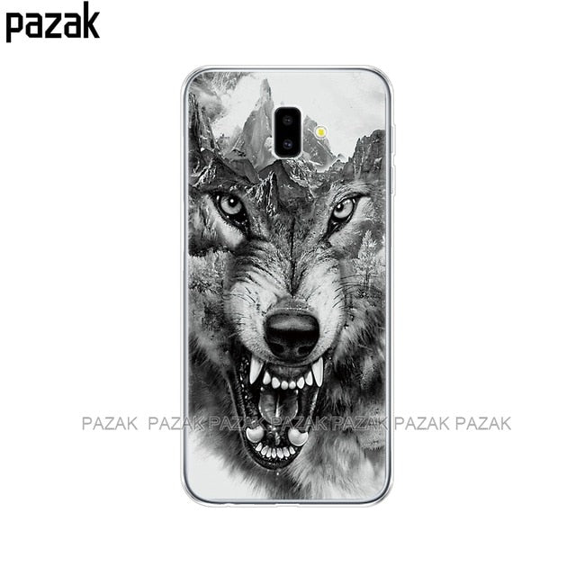 case For Samsung J6 Plus Soft TPU Print Cover For Samsung Galaxy J6Plus 2018 J6+ J 6 Plus J610 J610F Cases Silicone Phone Capas