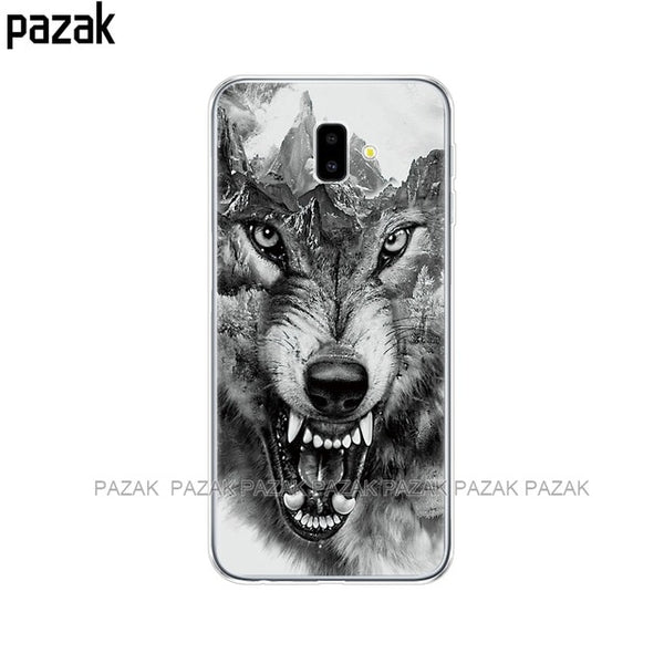 case For Samsung J6 Plus Soft TPU Print Cover For Samsung Galaxy J6Plus 2018 J6+ J 6 Plus J610 J610F Cases Silicone Phone Capas