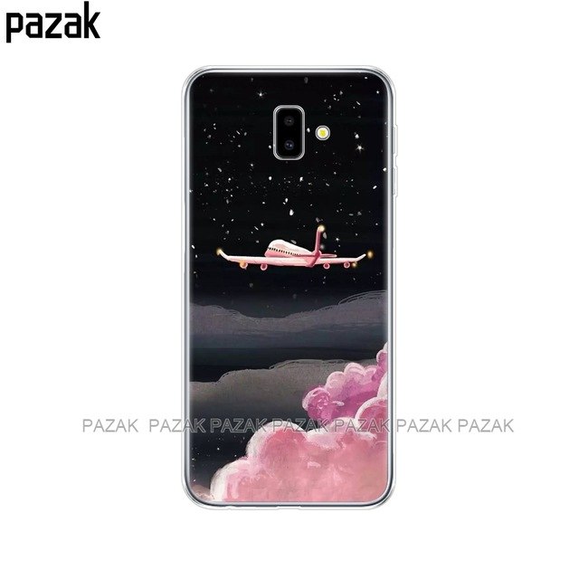 case For Samsung J6 Plus Soft TPU Print Cover For Samsung Galaxy J6Plus 2018 J6+ J 6 Plus J610 J610F Cases Silicone Phone Capas
