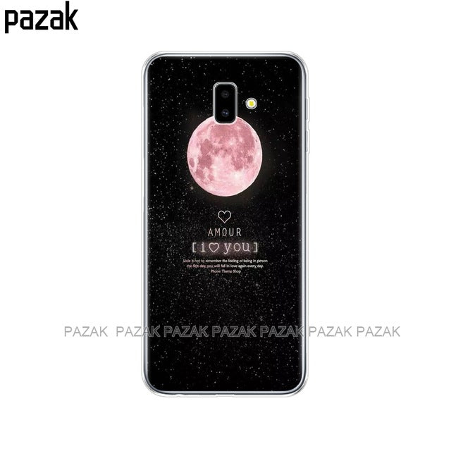 case For Samsung J6 Plus Soft TPU Print Cover For Samsung Galaxy J6Plus 2018 J6+ J 6 Plus J610 J610F Cases Silicone Phone Capas