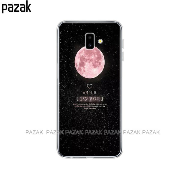 case For Samsung J6 Plus Soft TPU Print Cover For Samsung Galaxy J6Plus 2018 J6+ J 6 Plus J610 J610F Cases Silicone Phone Capas