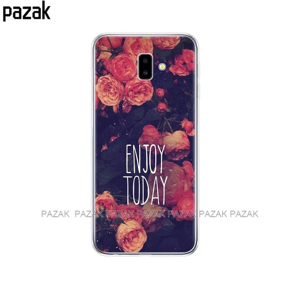 case For Samsung J6 Plus Soft TPU Print Cover For Samsung Galaxy J6Plus 2018 J6+ J 6 Plus J610 J610F Cases Silicone Phone Capas