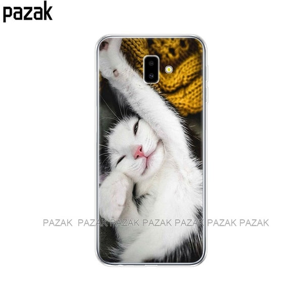 case For Samsung J6 Plus Soft TPU Print Cover For Samsung Galaxy J6Plus 2018 J6+ J 6 Plus J610 J610F Cases Silicone Phone Capas