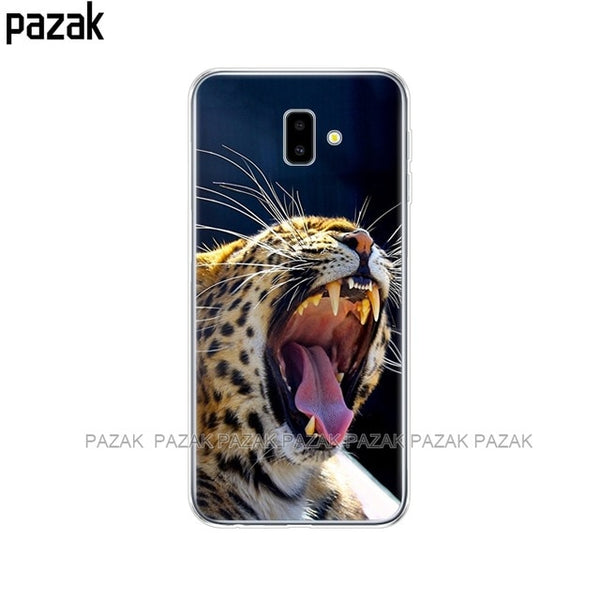 case For Samsung J6 Plus Soft TPU Print Cover For Samsung Galaxy J6Plus 2018 J6+ J 6 Plus J610 J610F Cases Silicone Phone Capas