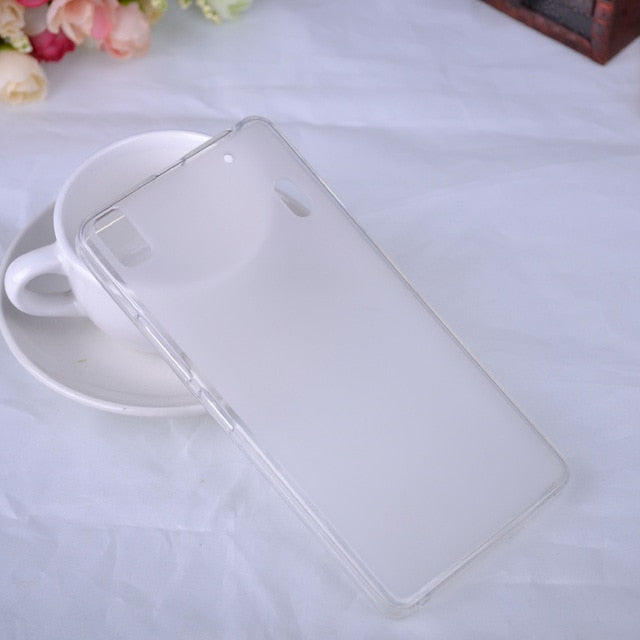 For Lenovo K3 Note / Lenovo A7000 A 7000 / K50 Case TPU Silicone Soft Frosted K50-T3S 5.5" Mobile Phone Cover Capa Coque