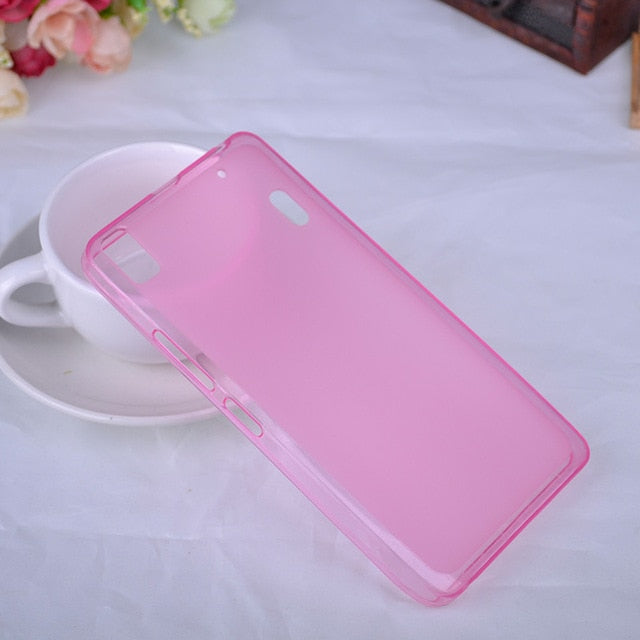 For Lenovo K3 Note / Lenovo A7000 A 7000 / K50 Case TPU Silicone Soft Frosted K50-T3S 5.5" Mobile Phone Cover Capa Coque