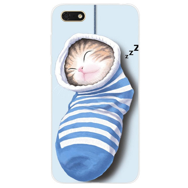 For Huawei Y5 Lite 2018 Case Silicone TPU Soft Phone Cover Case For Huawei Y5 Lite 2018 DRA-LX5 Y5Lite Y 5 Lite 2018 Case 5.45"