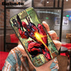 Marvel Deadpool Comic Spiderman Custom Photo Soft Phone Case for iPhone 8 7 6 6S Plus X XS MAX 5 5S SE XR Mobile Cover Babaite