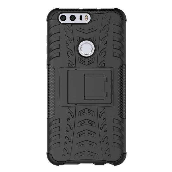 Armor cover sFor hoesjes Huawei Honor 8 Case Hard Plastic Silicon Mobile Cover for huawei Honor8 FRD L09 L19 L02 phone cases