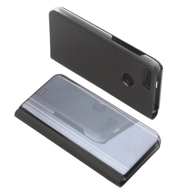 Honor 9Lite Case For Huawei Honor 9 Lite 5.65'' Case Flip Mirror Stand Phone Cover For Huawei Honor 9 Lite Case LLD-L31 LLD-AL10