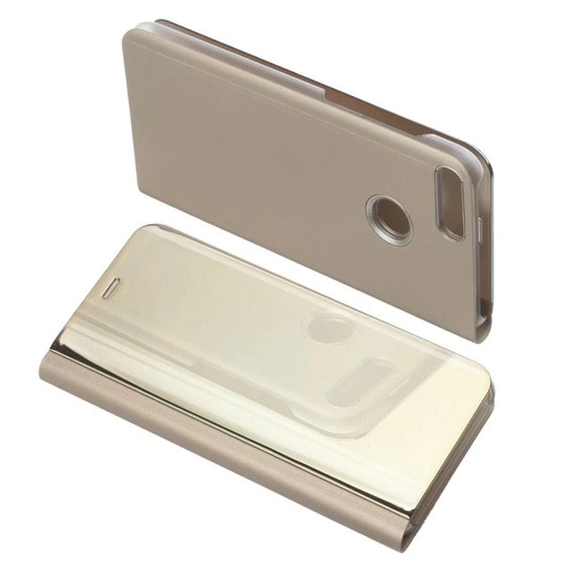 Honor 9Lite Case For Huawei Honor 9 Lite 5.65'' Case Flip Mirror Stand Phone Cover For Huawei Honor 9 Lite Case LLD-L31 LLD-AL10