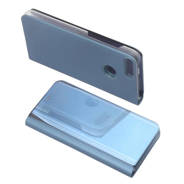 Honor 9Lite Case For Huawei Honor 9 Lite 5.65'' Case Flip Mirror Stand Phone Cover For Huawei Honor 9 Lite Case LLD-L31 LLD-AL10
