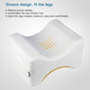 Memory Foam Contour Leg Pillow Bed Orthopedic Firm Back Hips Knee